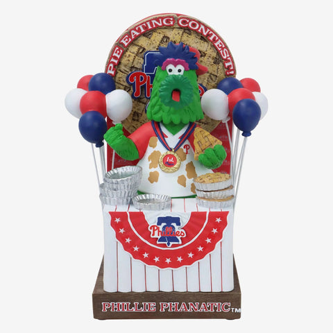 Phillie Phanatic Philadelphia Phillies Pie Eating Contest MLB Bobblehead