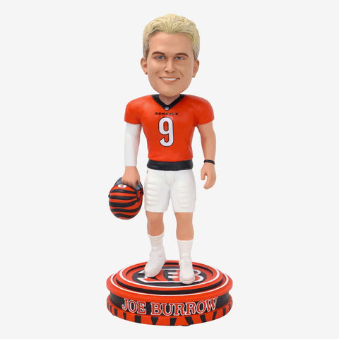 Joe Burrow Cincinnati Bengals Blonde NFL Football Bobblehead