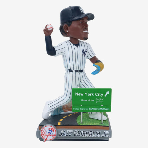 Jazz Chisholm Jr. New York Yankees Next Stop MLB Baseball Bobblehead