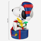 Snoopy & Woodstock Buffalo Bills 2024 Peanuts Christmas Special Bobblehead NFL