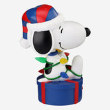 Snoopy & Woodstock Buffalo Bills 2024 Peanuts Christmas Special Bobblehead NFL