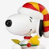 Snoopy & Woodstock Kansas City Chiefs 2024 Peanuts Christmas Special Bobblehead
