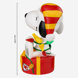 Snoopy & Woodstock Kansas City Chiefs 2024 Peanuts Christmas Special Bobblehead