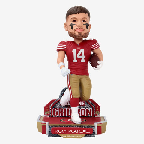 Ricky Pearsall San Francisco 49ers 2024 Rookie Series NFL Football Bobblehead