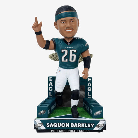 Saquon Barkley Philadelphia Eagles Tunnel Entrance NFL Football Bobblehead