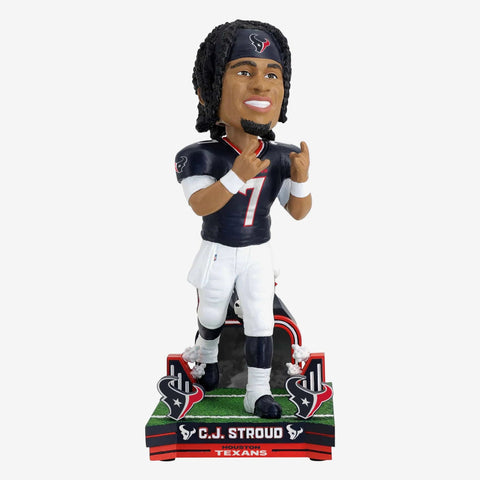 C.J. Stroud Houston Texans 2024 Tunnel Entrance NFL Football Bobblehead