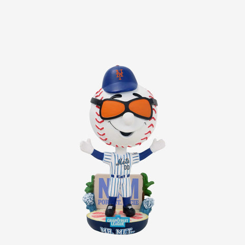 Mr. Met New York Mets 2025 Spring Training Grapefruit League Mascot Mini Bighead MLB Bobblehead