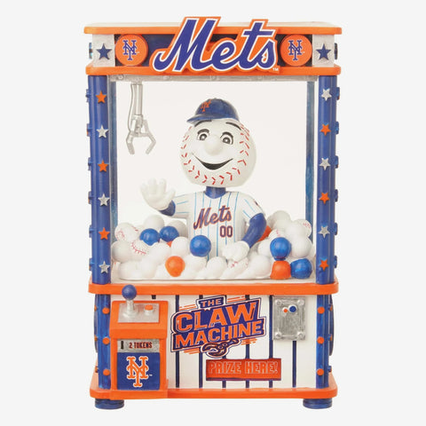 Mr. Met New York Mets Claw Machine MLB Baseball Bobblehead