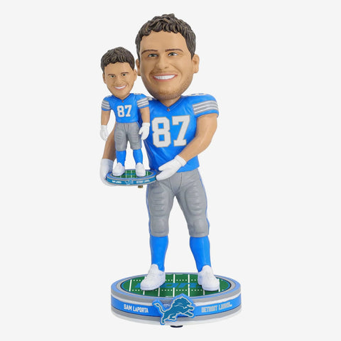 Sam LaPorta Detroit Lions Bobble Dubblz Bobblehead NFL