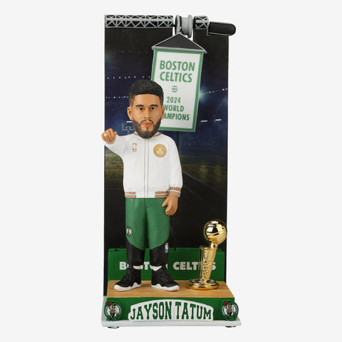 Jayson Tatum Boston Celtics 2024 Banner Raising NBA Basketball Bobblehead