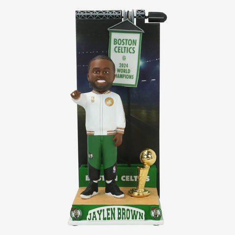 Jaylen Brown Boston Celtics 2024 Banner Raising NBA Basketball Bobblehead