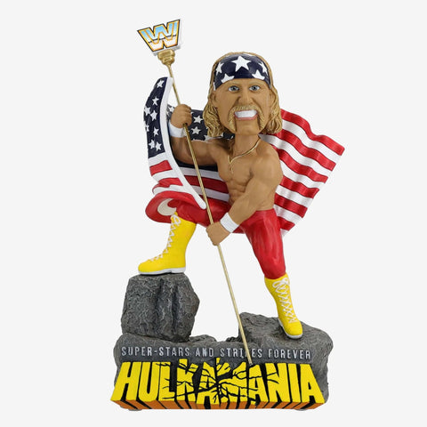 Hulk Hogan Stars And Stripes WWE Wrestling Bobblehead