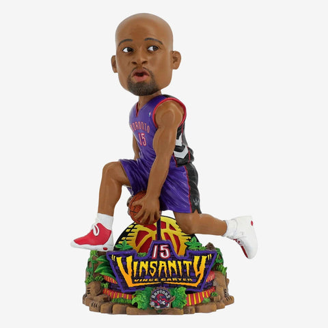 Vince Carter Toronto Raptors Vinsanity Nickname NBA Bobblehead