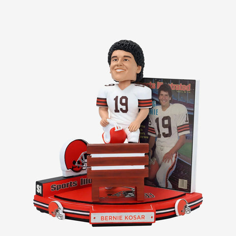 Bernie Kosar Cleveland Browns Banking On Bernie Sports Illustrated Bobblehead