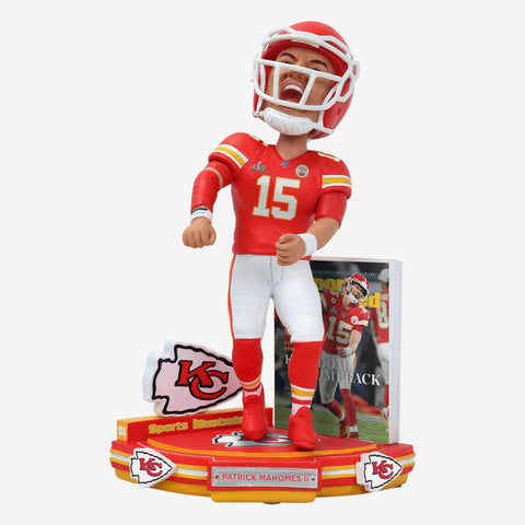 Patrick Mahomes Kansas City Chiefs Kingdom Sports Illustrated Bobblehead NFL