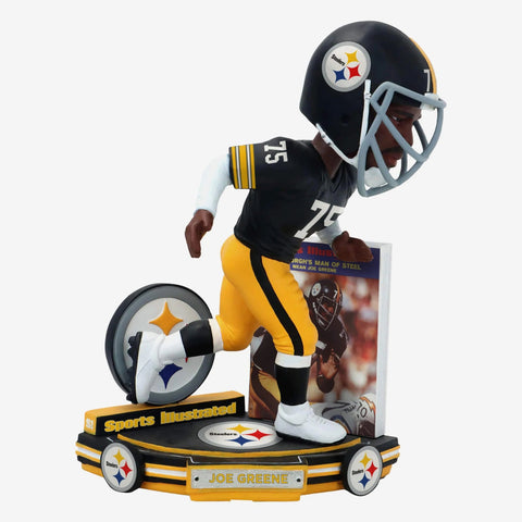 Joe Greene Pittsburgh Steelers Sports Illustrated Cover NFL Football Bobblehead