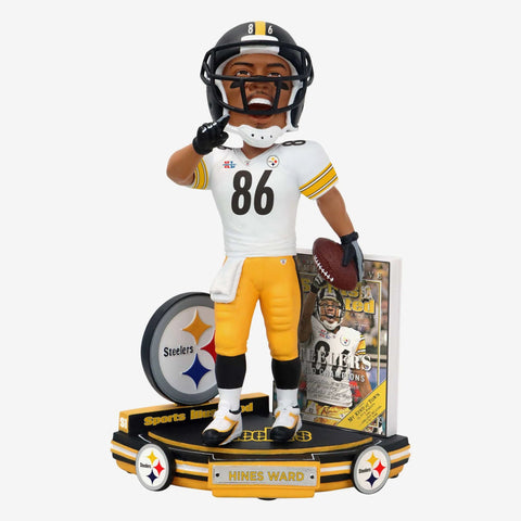Hines Ward Pittsburgh Steelers World Champions Sports Illustrated Bobblehead NFL