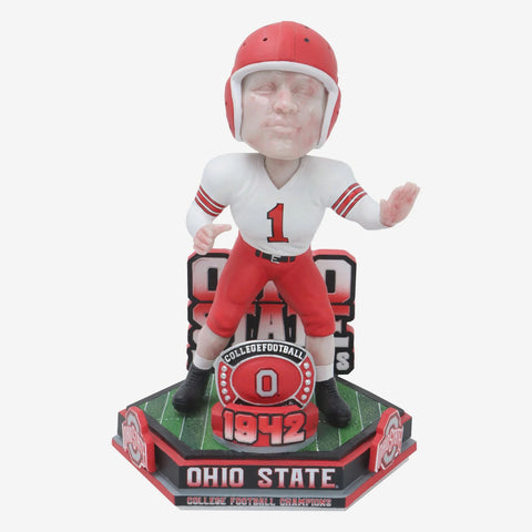 Brutus Buckeye Ohio State Buckeyes Football National Champions 1942 NCAA College Bobblehead