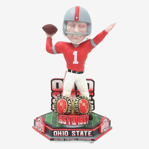 Brutus Buckeye Ohio State Buckeyes Football National Champions 1954 NCAA College Bobblehead