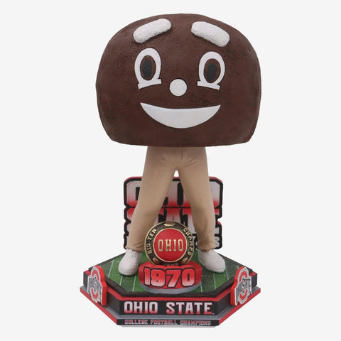 Ohio State Buckeyes Football National Champions 1970 Decades Of Excellence Bobblehead