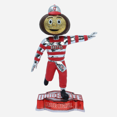 Brutus Buckeye Ohio State Buckeyes Electroplated Edition One NCAA College Bobblehead