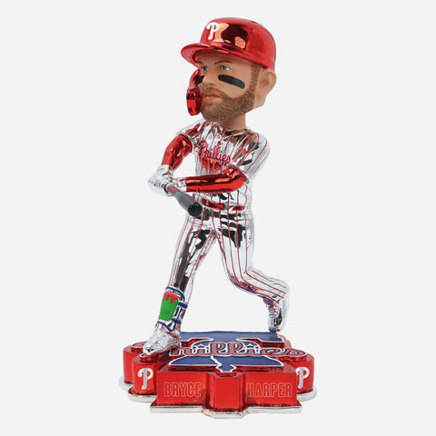 Bryce Harper Philadelphia Phillies Electroplated Edition One MLB Baseball Bobblehead