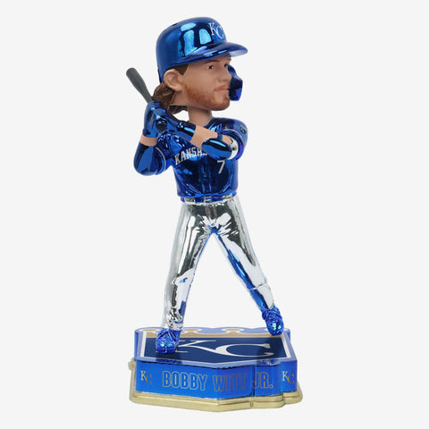Bobby Witt Jr. Kansas City Royals Electroplated MLB Bobblehead