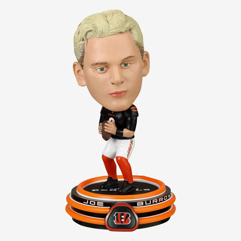 Joe Burrow Cincinnati Bengals Neon Bighead NFL Football Bobblehead