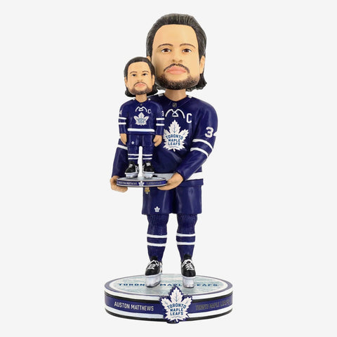 Auston Matthews Toronto Maple Leafs Bobble Dubblz NHL Hockey Bobblehead