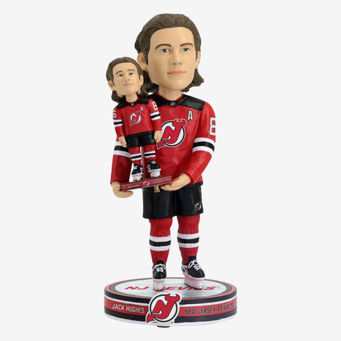 Jack Hughes New Jersey Devils Bobble Dubblz NHL Hockey Bobblehead