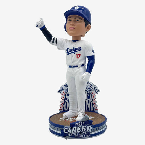Shohei Ohtani Los Angeles Dodgers First Career Playoff MLB Baseball Bobblehead