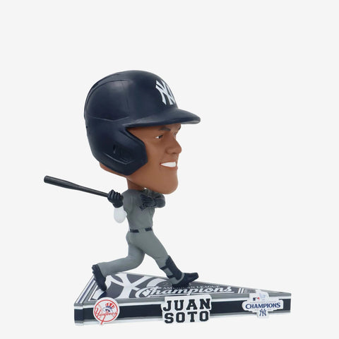 Juan Soto New York Yankees 2024 AL Champions Pennant Bighead Bobblehead