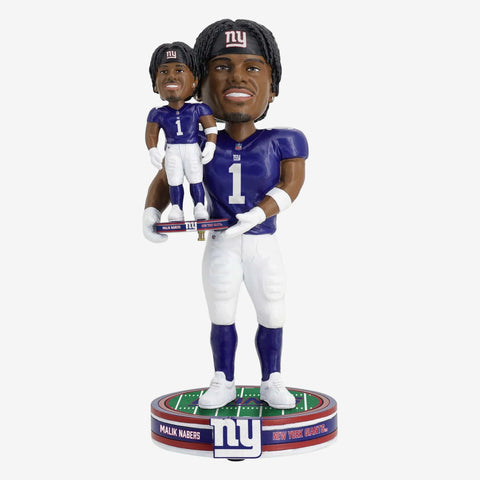 Malik Nabors New York Giants Bobble Dubblz Bobblehead NFL