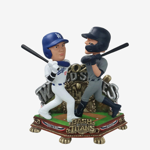 Aaron Judge Shohei Ohtani Yankees Dodgers Home World Series 18 Inch Bobblehead