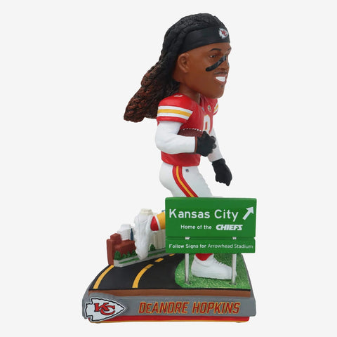 DeAndre Hopkins Kansas City Chiefs Next Stop NFL Football Bobblehead