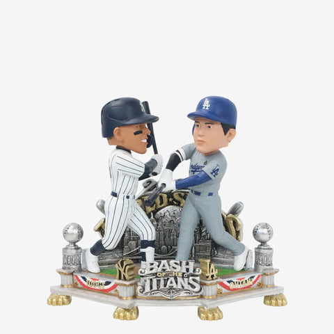 Shohei Ohtani Aaron Judge Dodgers Yankees World Series Home Dual Bobblehead