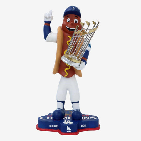 Dodger Dog Los Angeles Dodgers 2024 8X World Series Champions MLB Bobblehead