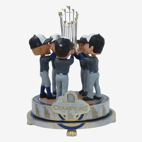 Los Angeles Dodgers 2024 World Series Champs Trophy Spinner Mini Bobblehead