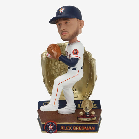Alex Bregman Houston Astros 2024 Gold Glove MLB Baseball Bobblehead