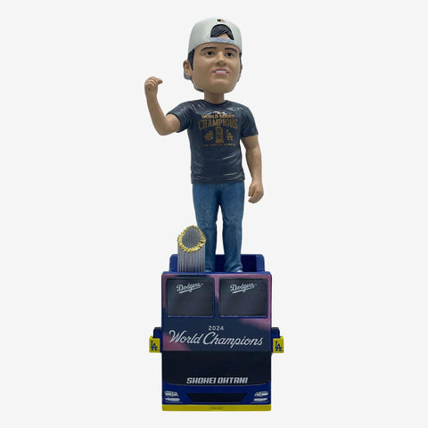 Shohei Ohtani Los Angeles Dodgers 2024 World Series Champs Bus Parade Bobblehead
