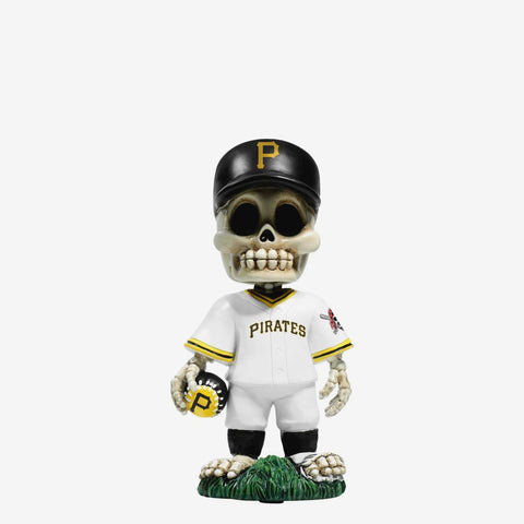 Pittsburgh Pirates Team Skull Mini MLB Baseball Bobblehead