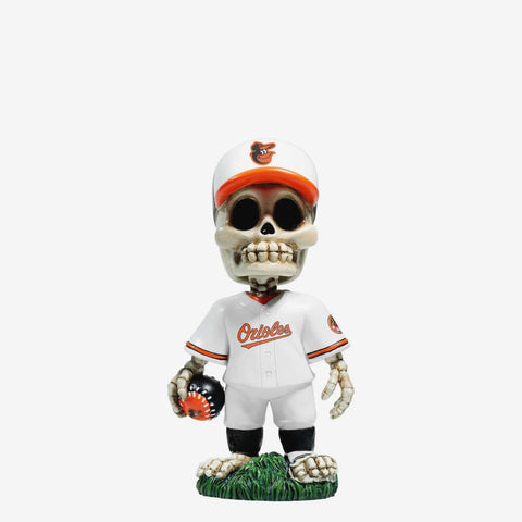 Baltimore Orioles Team Skull Mini MLB Baseball Bobblehead