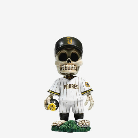San Diego Padres Team Skull Mini MLB Baseball Bobblehead
