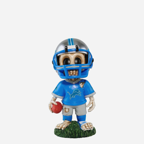 Detroit Lions Team Skull Mini NFL Football Bobblehead
