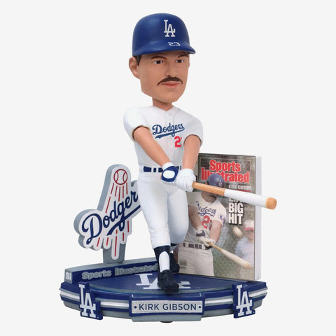 Kirk Gibson Los Angeles Dodgers Sports Illustrated Cover MLB Bobblehead