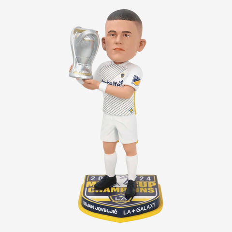 Dejan Joveljic LA Galaxy 2024 MLS Cup Champions Bobblehead MLS Soccer