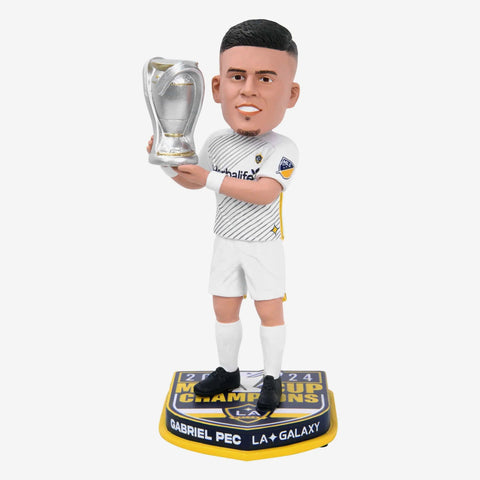 Gabriel Pec LA Galaxy 2024 MLS Cup Champions Bobblehead MLS Soccer