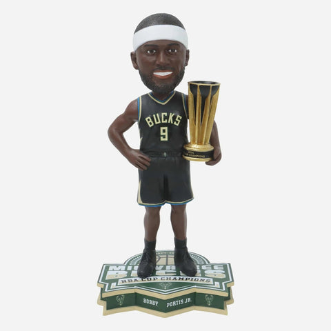 Bobby Portis Jr. Milwaukee Bucks 2025 NBA Cup Champions Bobblehead NBA