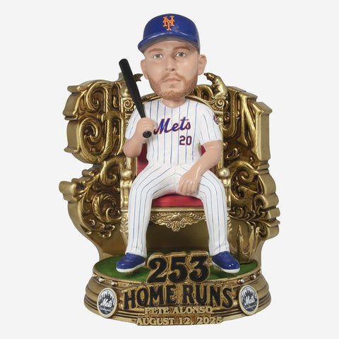 Pete Alonso New York Mets Home Run King MLB Baseball Bobblehead