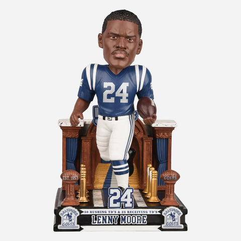 Lenny Moore Baltimore Colts 50/25 Touchdown Club NFL Bobblehead